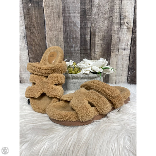 Sandals Flats By Wild Fable In Brown, Size: 7