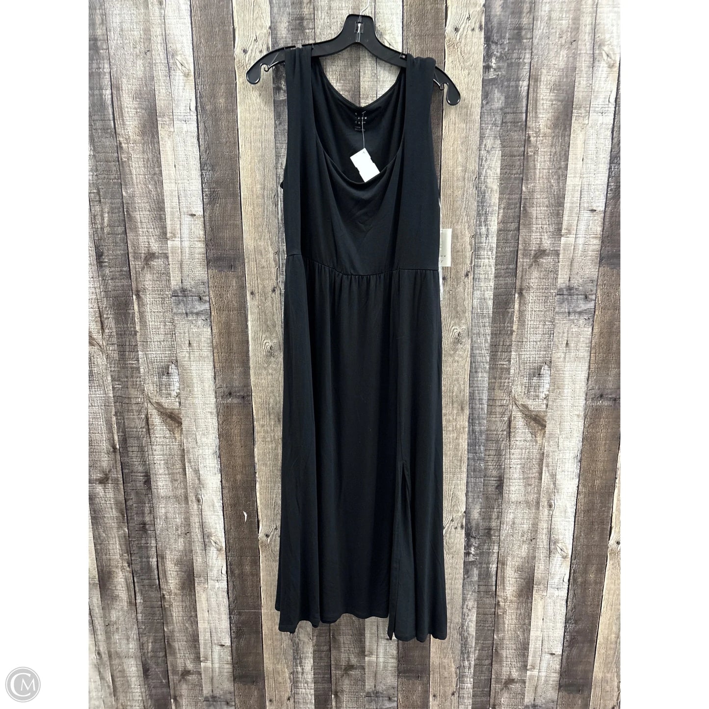 Dress Casual Maxi By A New Day In Black, Size: L