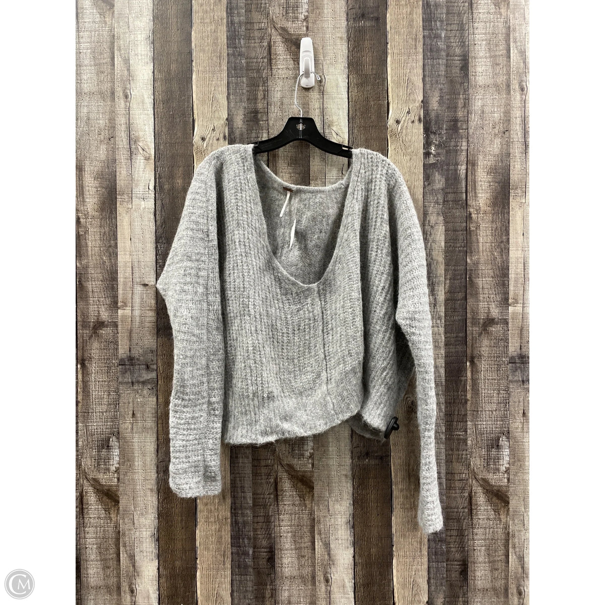 Sweater By Free People In Grey, Size: S