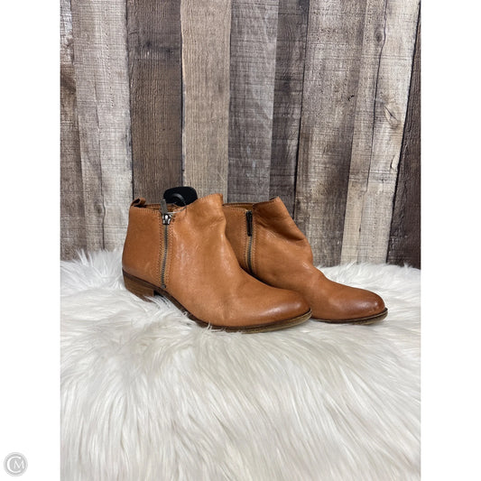Boots Leather By Lucky Brand In Brown, Size: 8.5