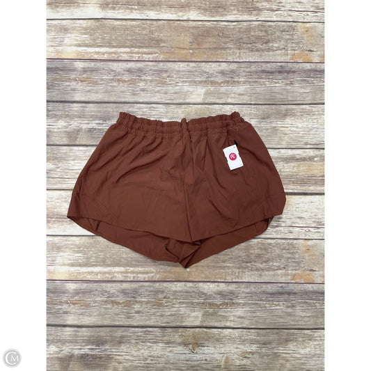Athletic Shorts By Calia In Brown, Size: M