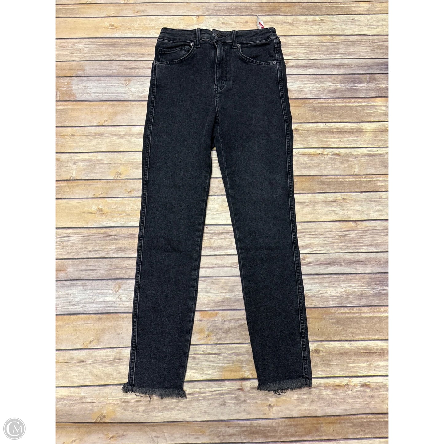 Jeans Skinny By We The Free In Black Denim, Size: 6