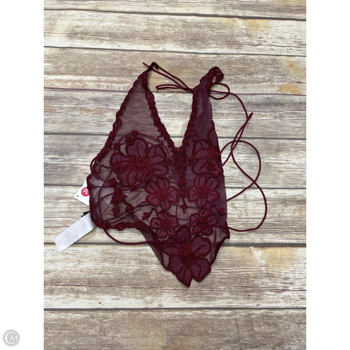 Tank Top By Windsor In Red, Size: S