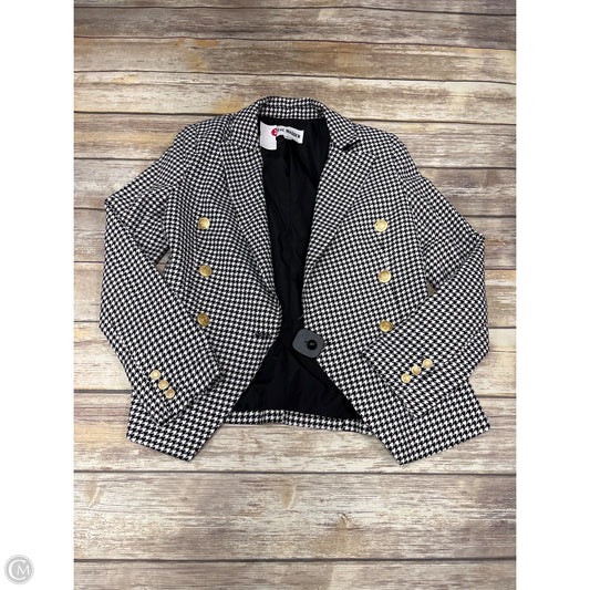 Blazer By Steve Madden In Checkered Pattern, Size: S