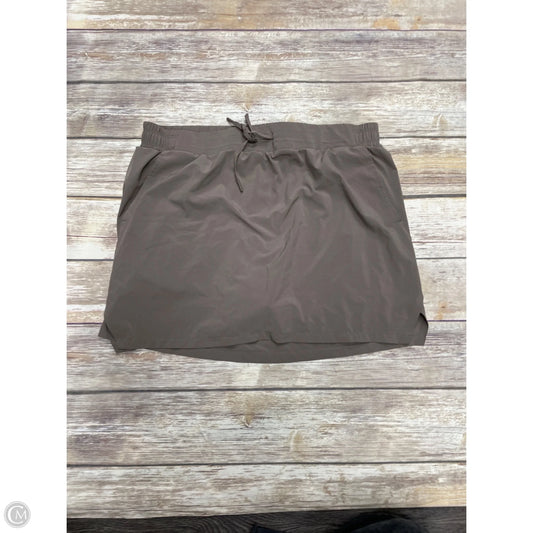 Athletic Skirt By All In Motion In Brown, Size: L