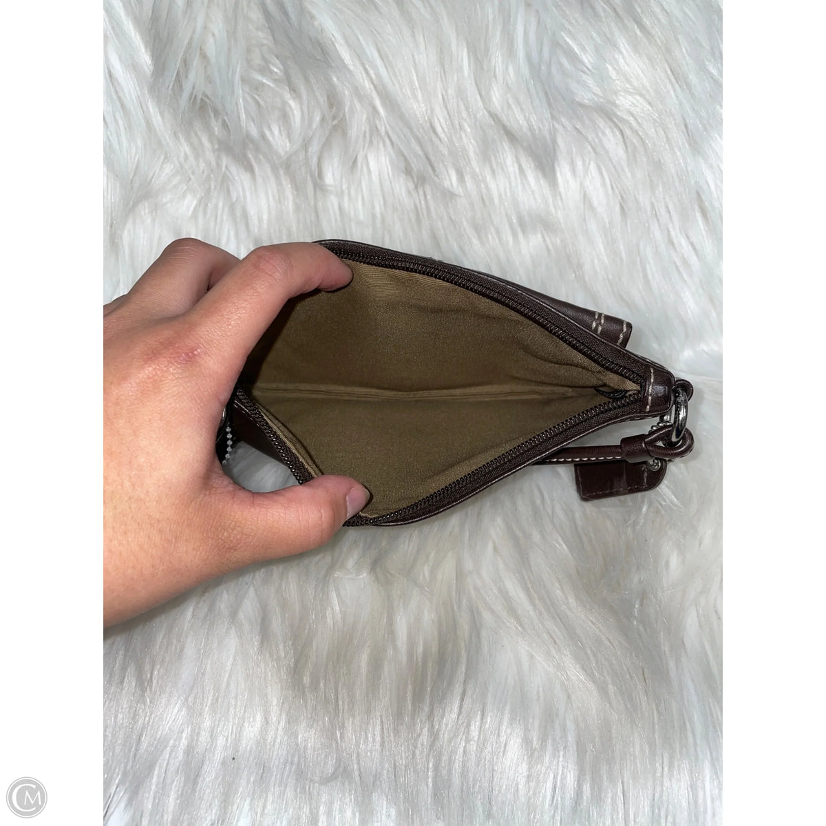 Wristlet Designer By Coach, Size: Small