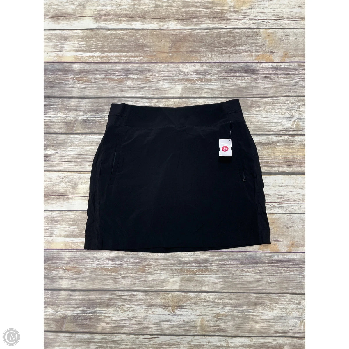 Athletic Skort By Athleta In Black, Size: M