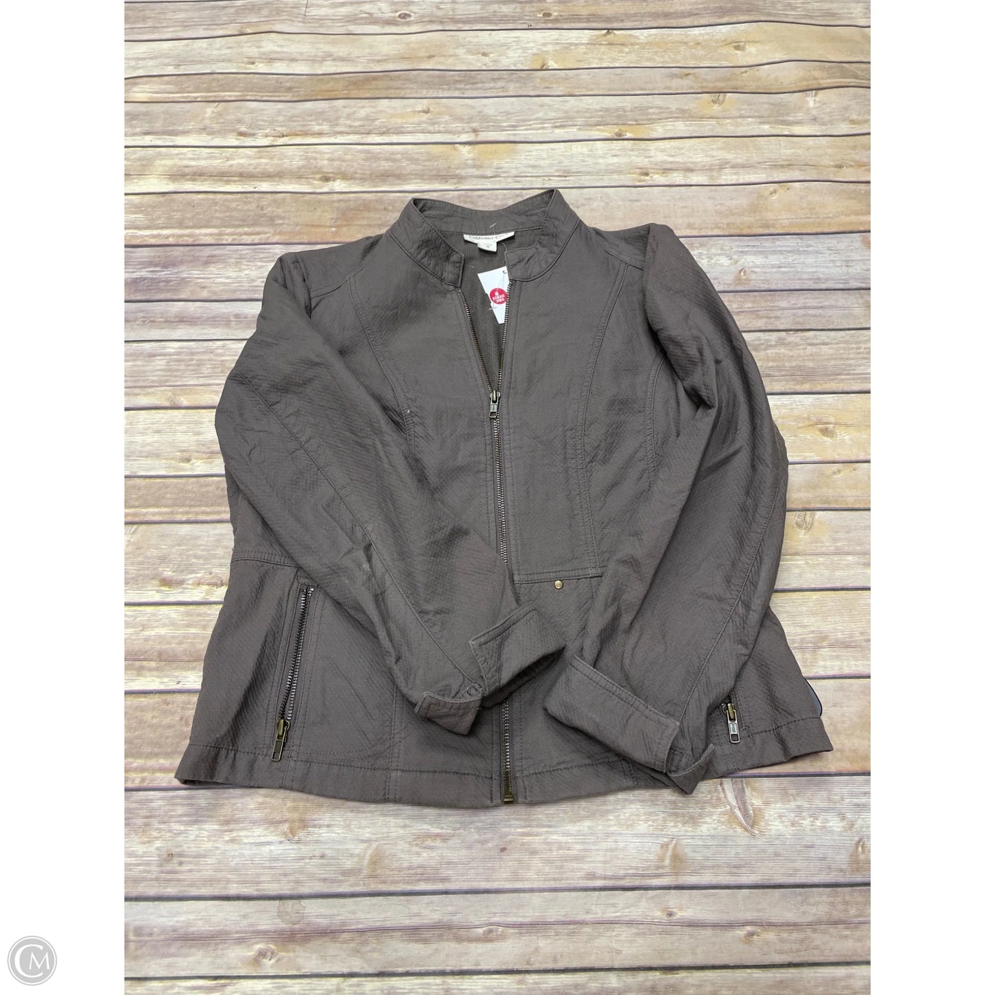 Jacket Other By Coldwater Creek In Brown, Size: M