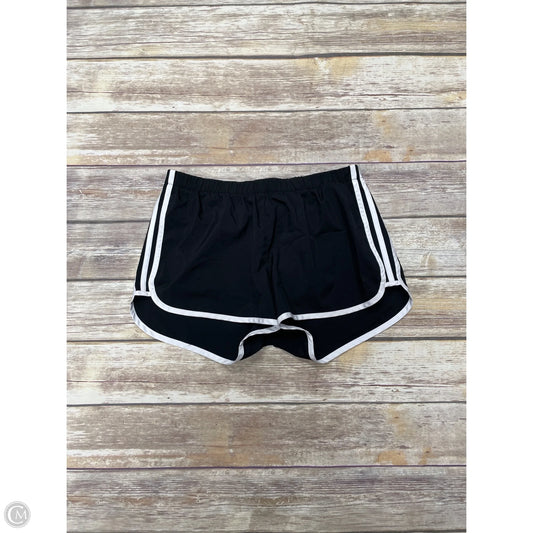 Athletic Shorts By Adidas In Black, Size: M