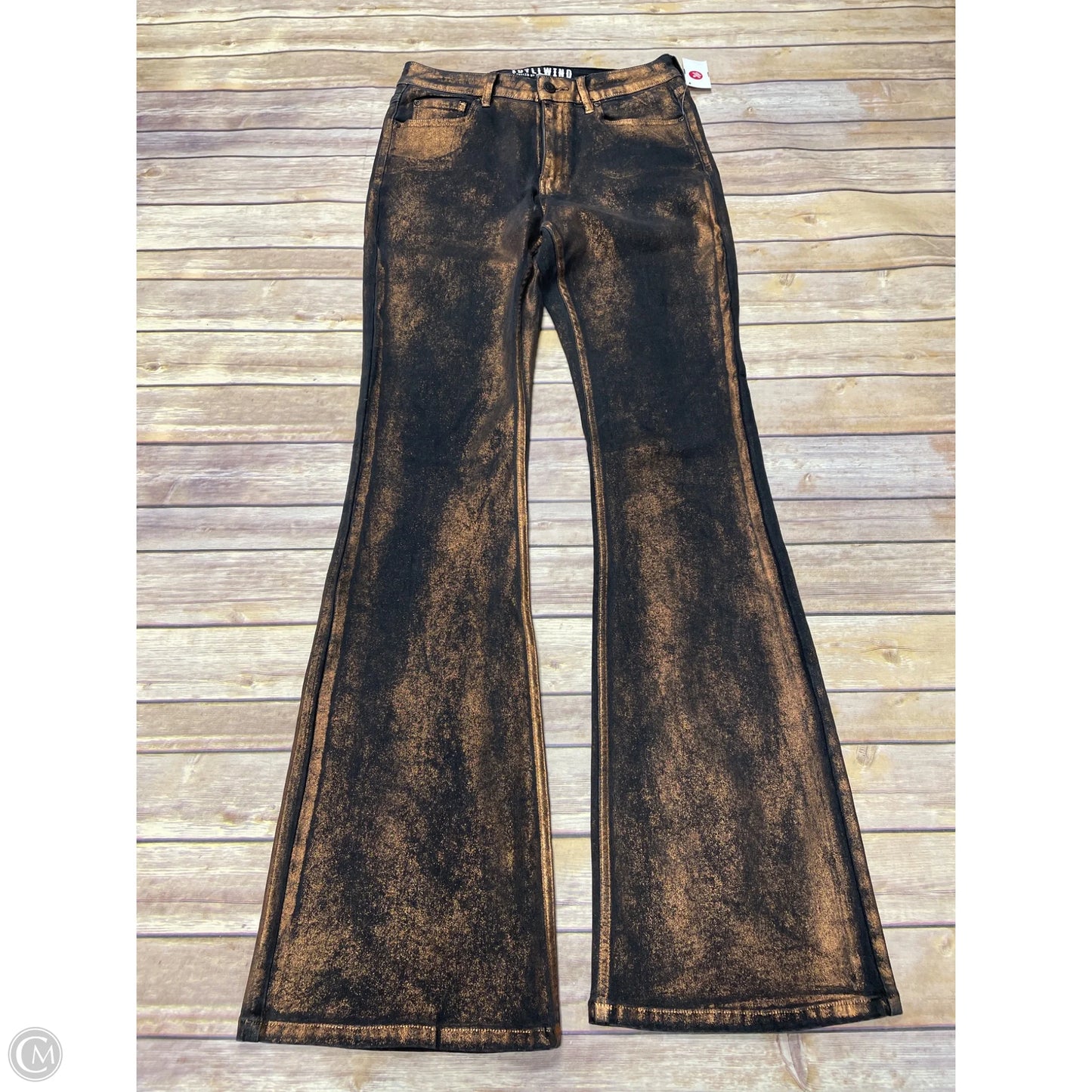 Jeans Flared By Idyllwind In Black, Size: 8