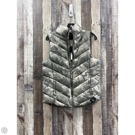 Vest Puffer & Quilted By So In Camouflage Print, Size: L