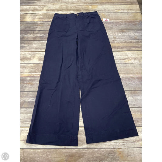 Pants Wide Leg By Free Assembly In Blue, Size: M