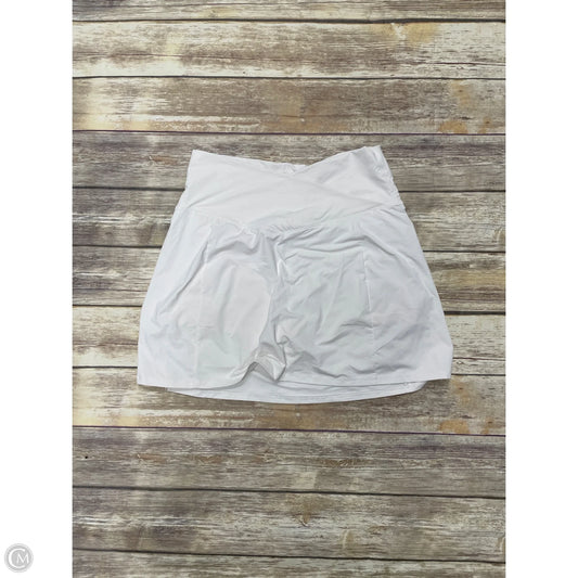 Athletic Skirt By Prince In White, Size: L