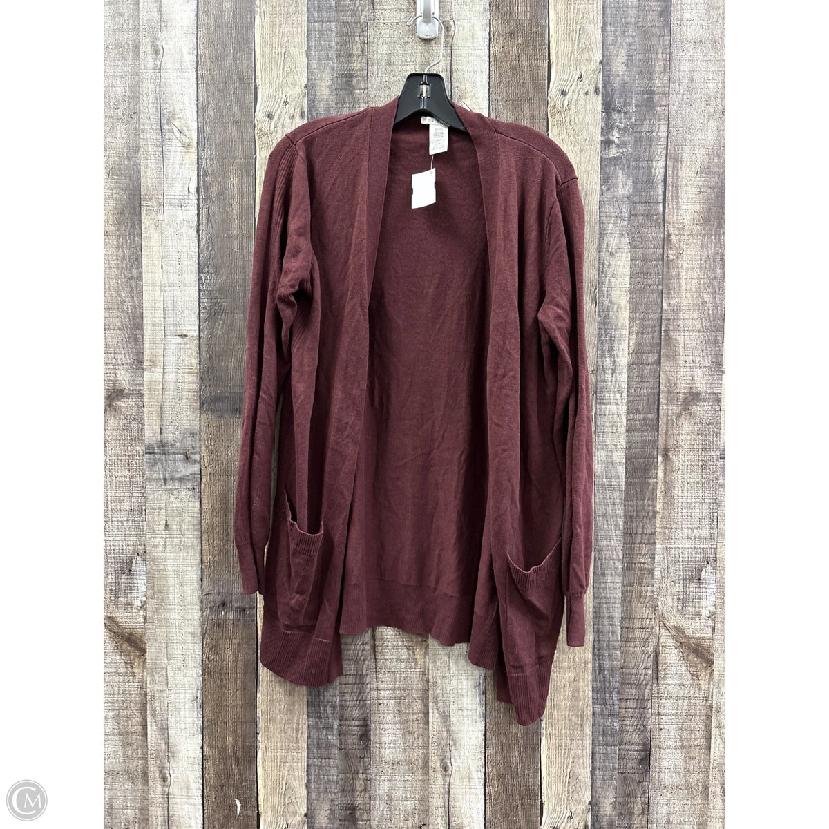 Cardigan By Matty M In Red, Size: L