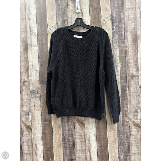 Sweater By Loft In Black, Size: Xl