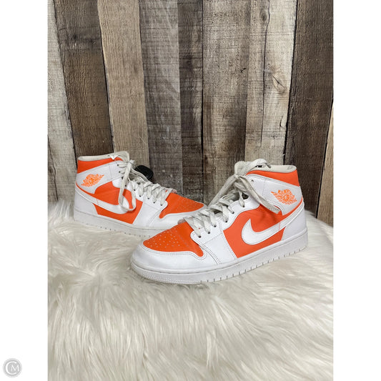 Shoes Sneakers By Nike In Orange, Size: 11