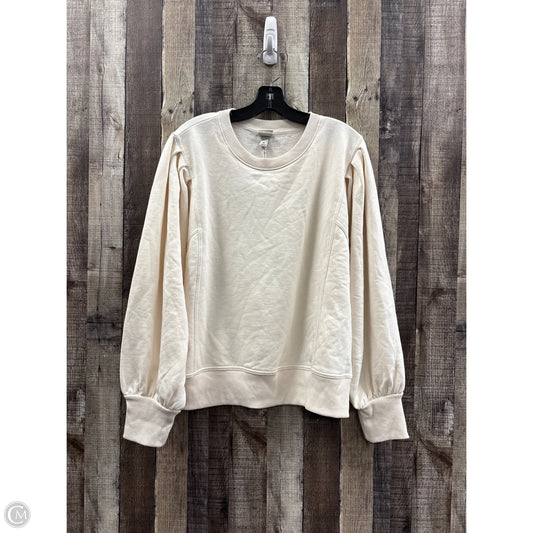 Sweater By A New Day In Cream, Size: Xl