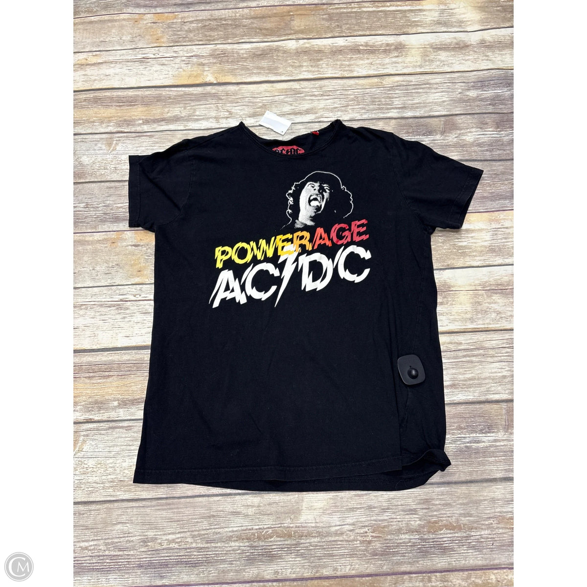 Top Short Sleeve Basic By Cme In Black, Size: L