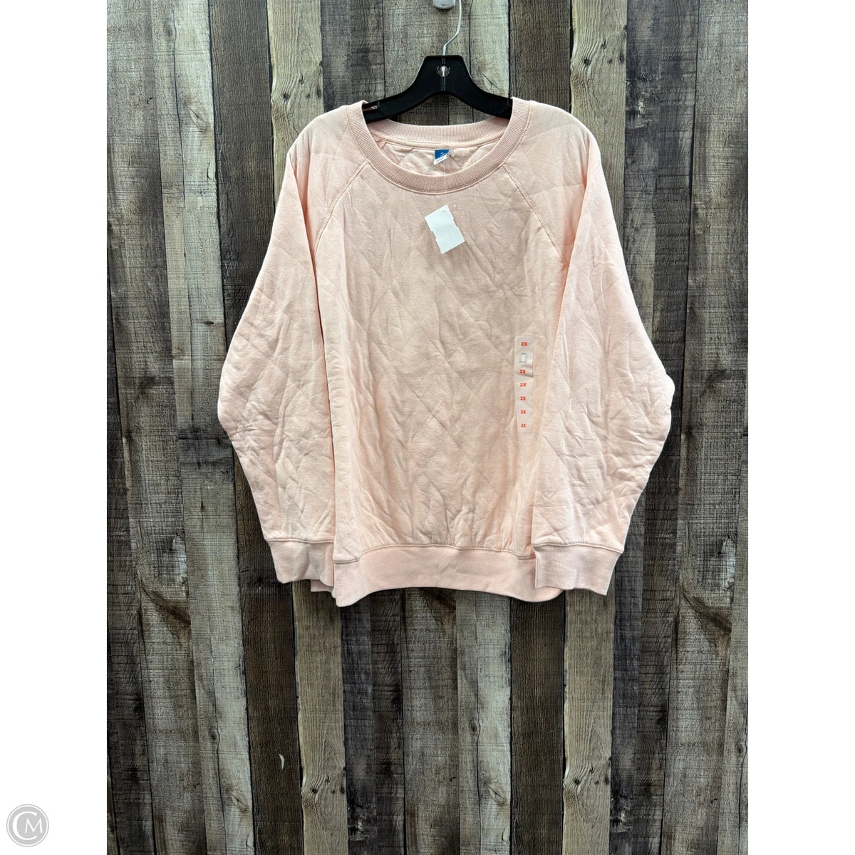 Sweater By Old Navy In Pink, Size: 2x