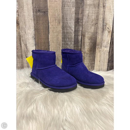 Boots Designer By Ugg In Purple, Size: 6