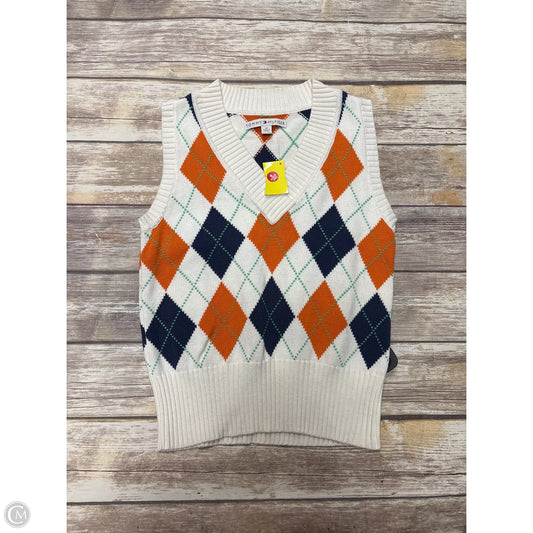 Vest Sweater By Tommy Hilfiger In Nautical Print, Size: M