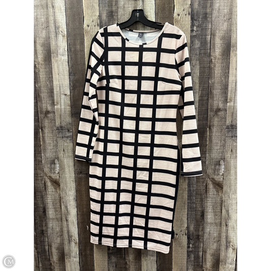 Dress Casual Midi By Shein In Multi-colored, Size: L