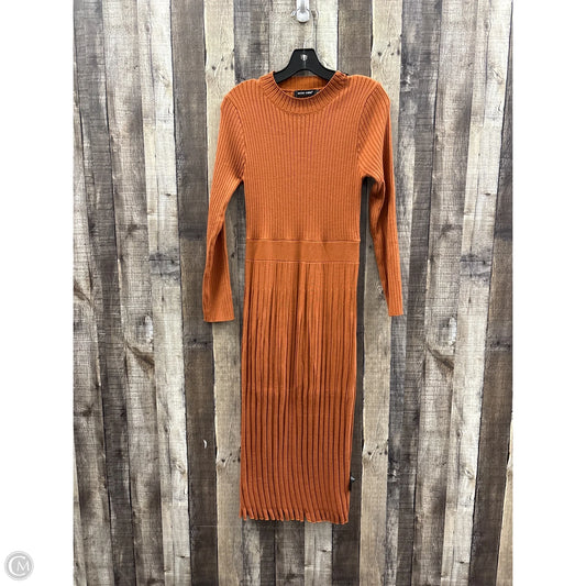 Dress Casual Maxi By Cme In Orange, Size: L