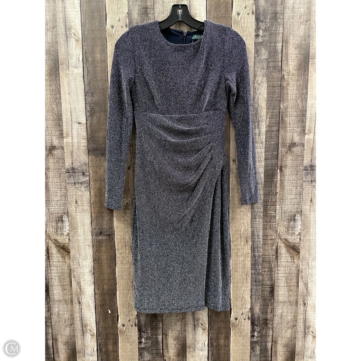 Dress Party Short By Lauren By Ralph Lauren In Blue, Size: Xs