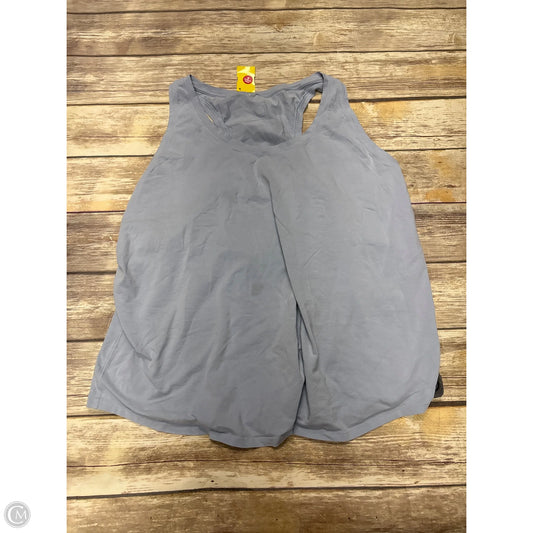 Athletic Tank Top By Lululemon In Blue, Size: Xl