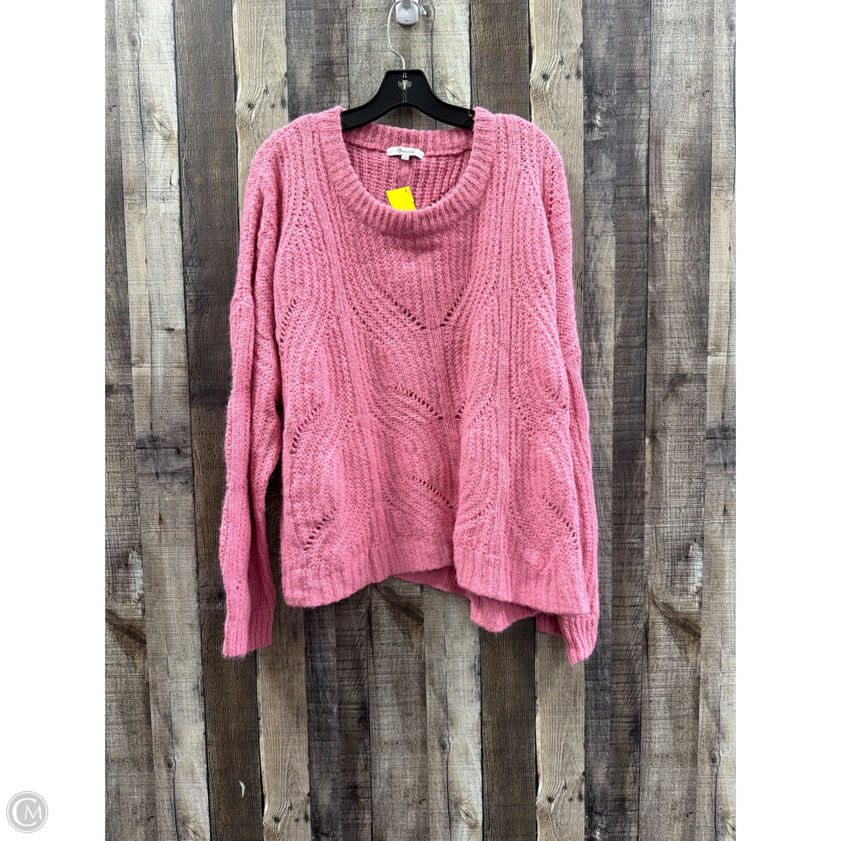 Sweater By Madewell In Pink, Size: 3x