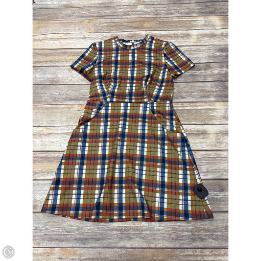 Dress Casual Short By Hutch In Plaid Pattern, Size: M