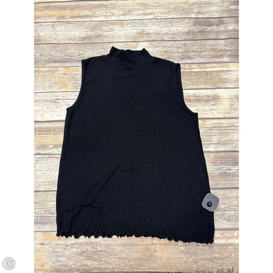 Top Short Sleeve By Loft In Blue, Size: L