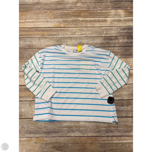Top Long Sleeve By J. Crew In Striped Pattern, Size: L