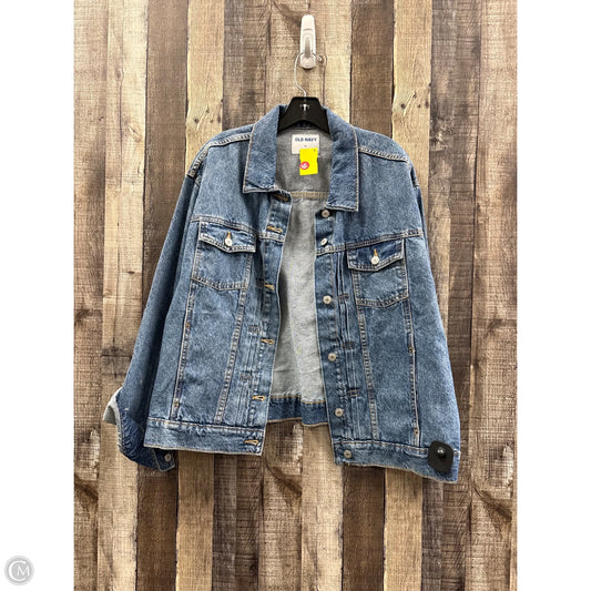 Jacket Denim By Old Navy In Blue Denim, Size: Xl