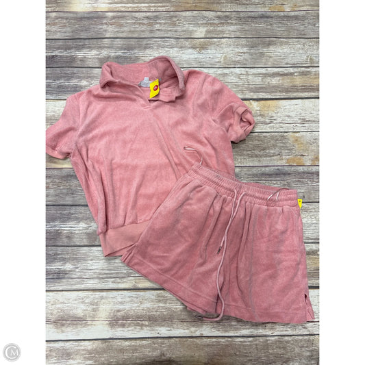Shorts Set By Mable In Pink, Size: S