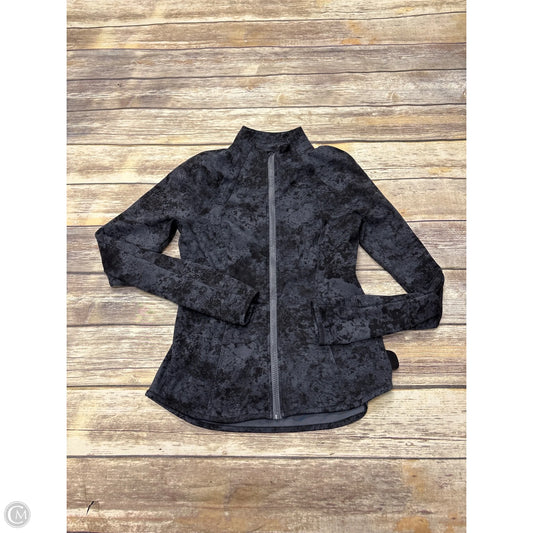 Athletic Jacket By Yogalicious In Multi-colored, Size: M