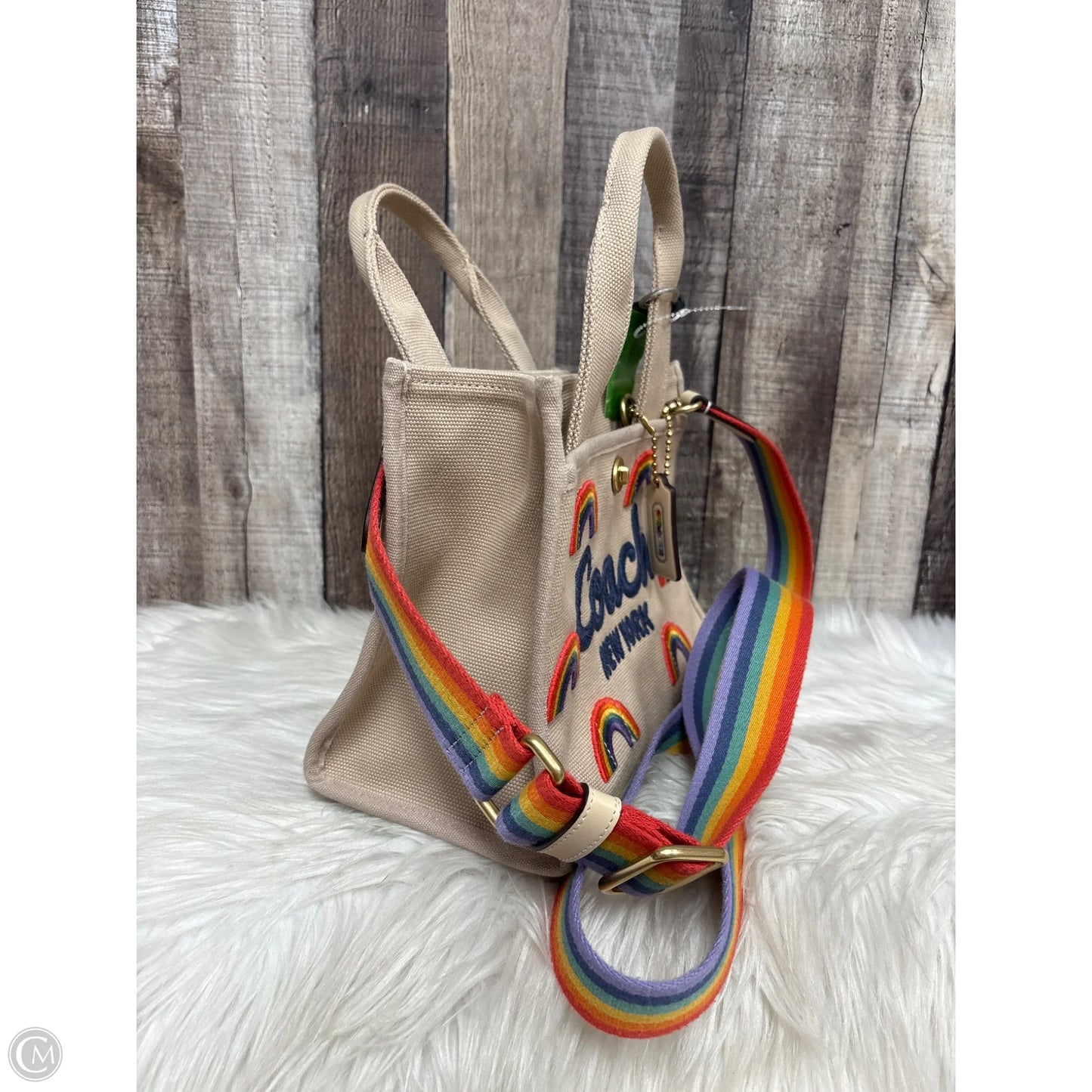 Handbag Designer By Coach, Size: Medium