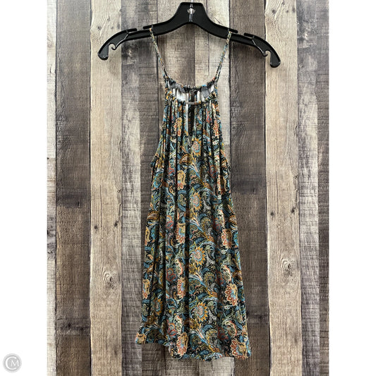 Top Sleeveless By Esprit In Multi-colored, Size: M