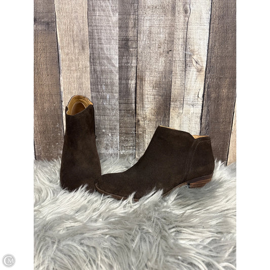 Boots Ankle Flats By Lucky & Blessed In Brown, Size: 6