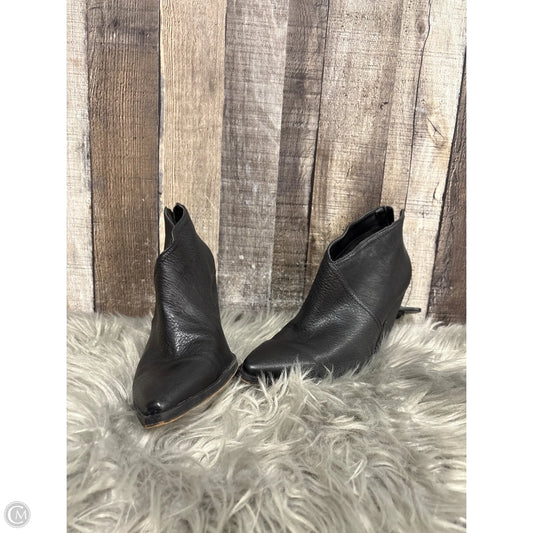 Boots Ankle Heels By Vince Camuto In Black, Size: 8.5
