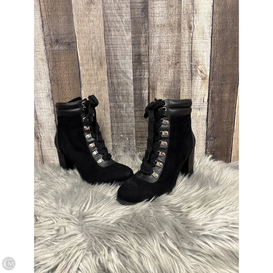Boots Ankle Heels By White House Black Market In Black, Size: 7.5