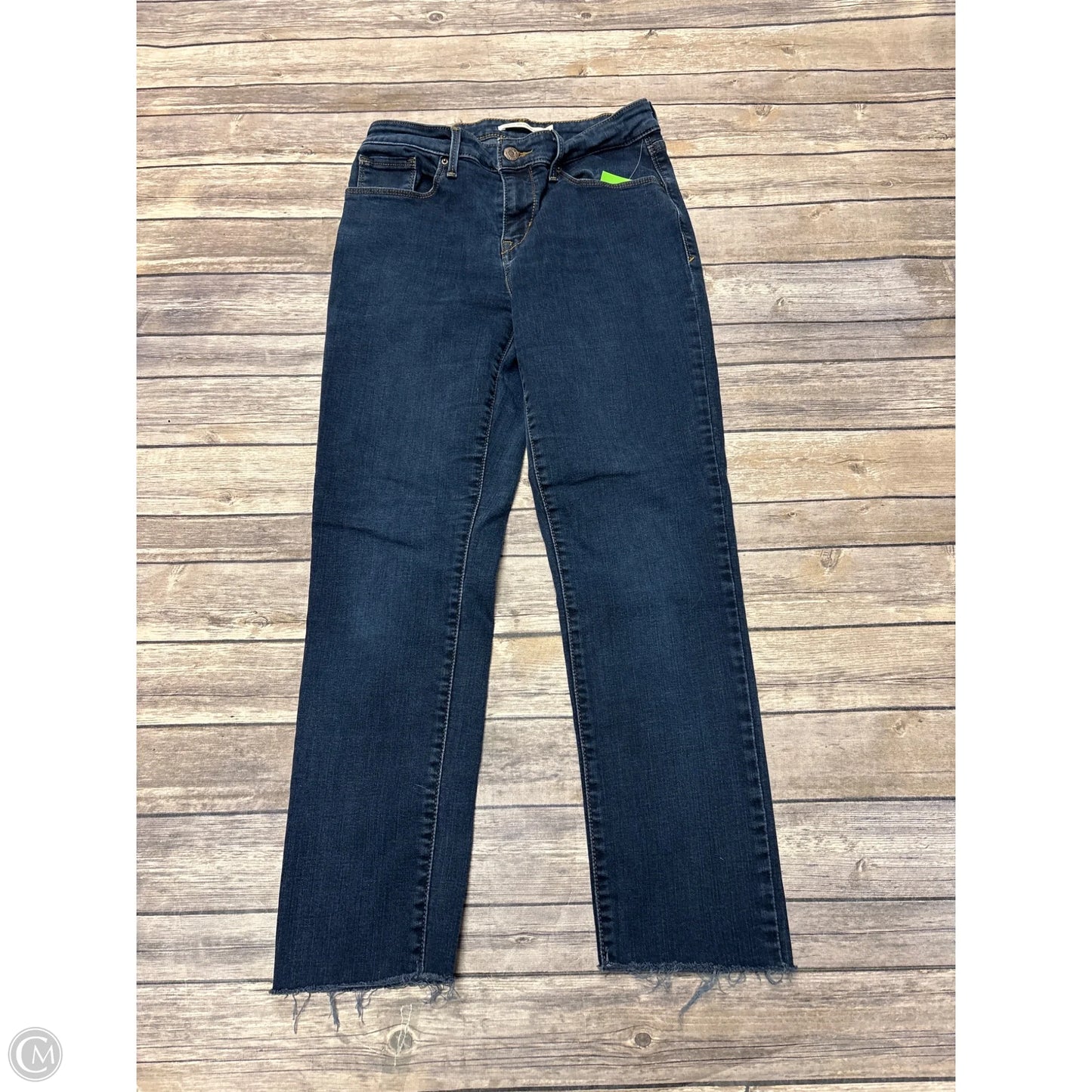 Jeans Straight By Levis In Blue, Size: 6