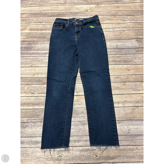 Jeans Straight By Levis In Blue, Size: 6