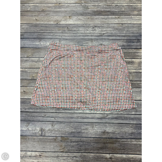 Athletic Skort By Cme In Orange, Size: 2x