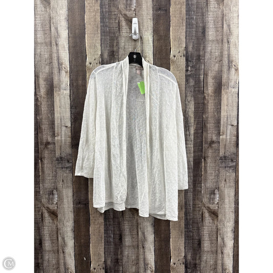 Cardigan By Chicos In White, Size: Xl