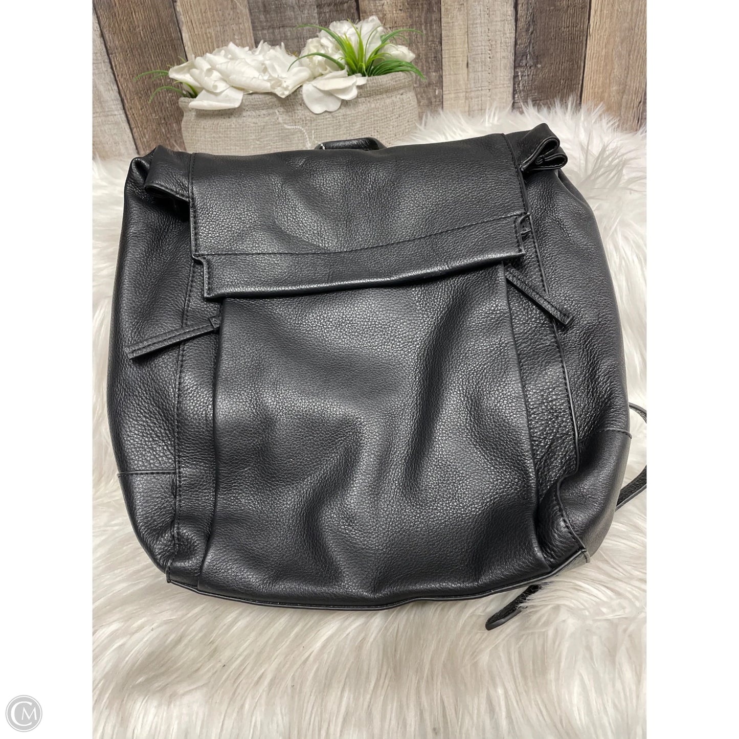 Backpack Leather By Vince Camuto, Size: Medium