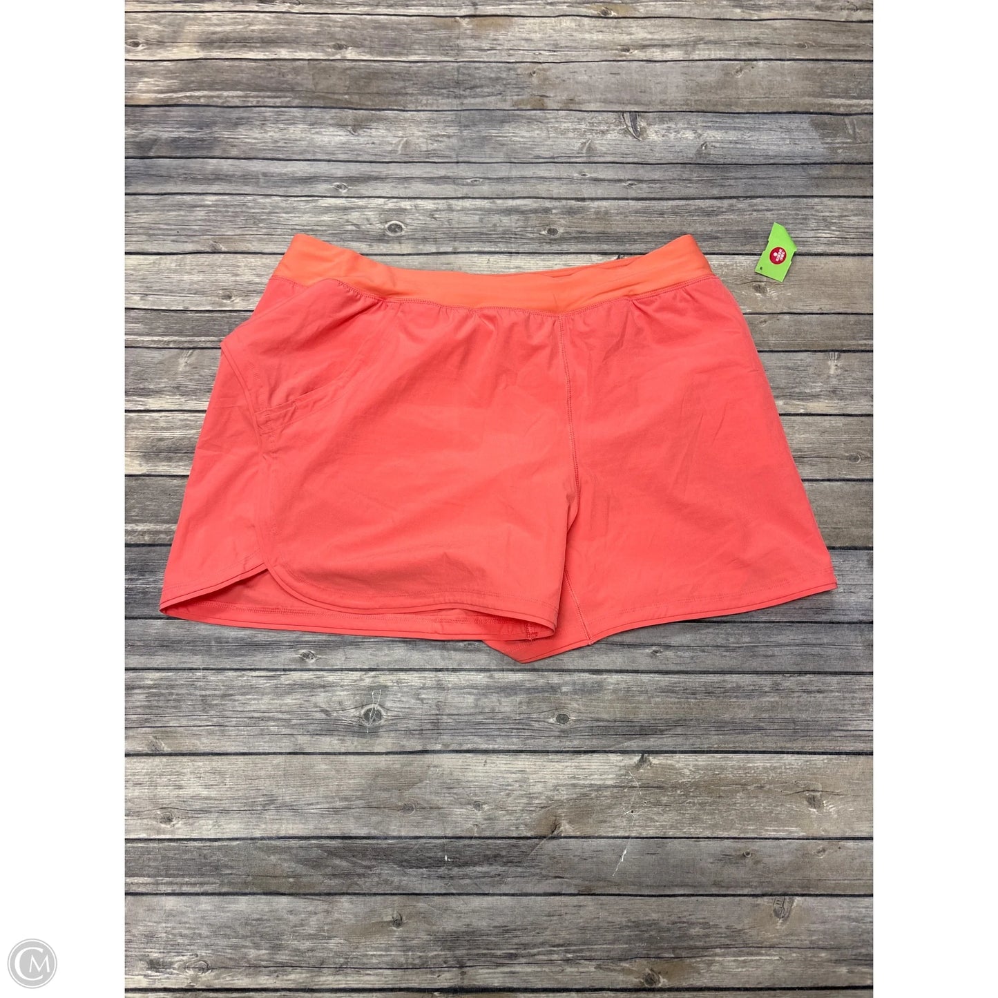 Athletic Shorts By Lands End In Orange, Size: 2x