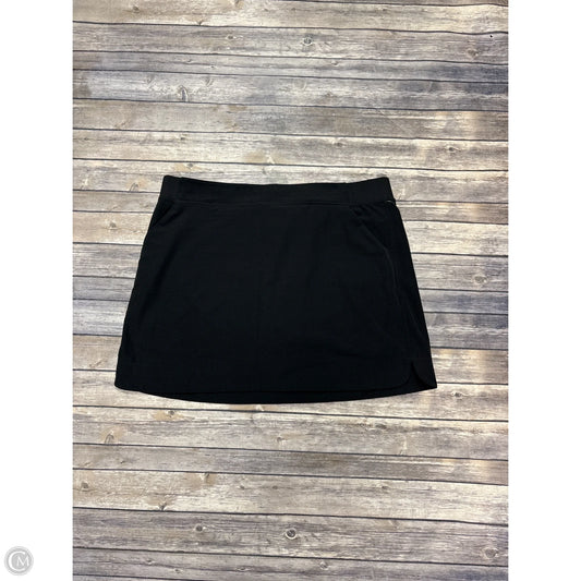 Athletic Skort By 32 Degrees In Black, Size: 2x