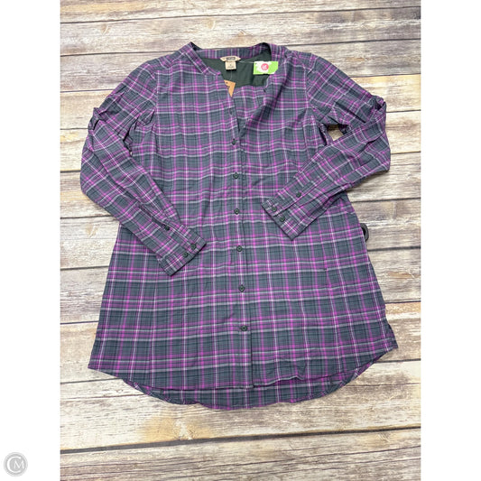 Top Long Sleeve By Duluth Trading In Purple, Size: M