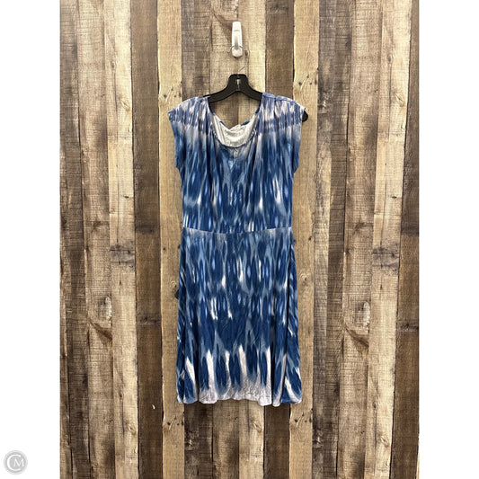 Dress Casual Midi By Athleta In Blue, Size: M